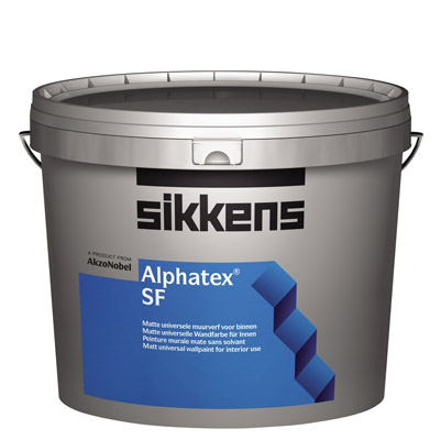 Alphatex SF -  Pintura plástica de alta calidad, sin ningún disolvente en su composición. 