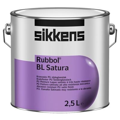 Rubbol BL Satura - Esmalte satinado en base agua con resina de poliuretano. 
