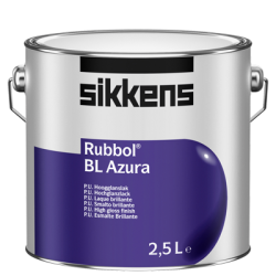 Rubbol BL Azura - Esmalte brillante en base agua con resina de poliuretano. 