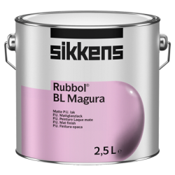 Rubbol BL Magura - Esmalte mate en base agua con resina de poliuretano. 